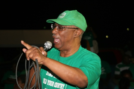 Premier of Nevis, Hon. Joseph Parry
